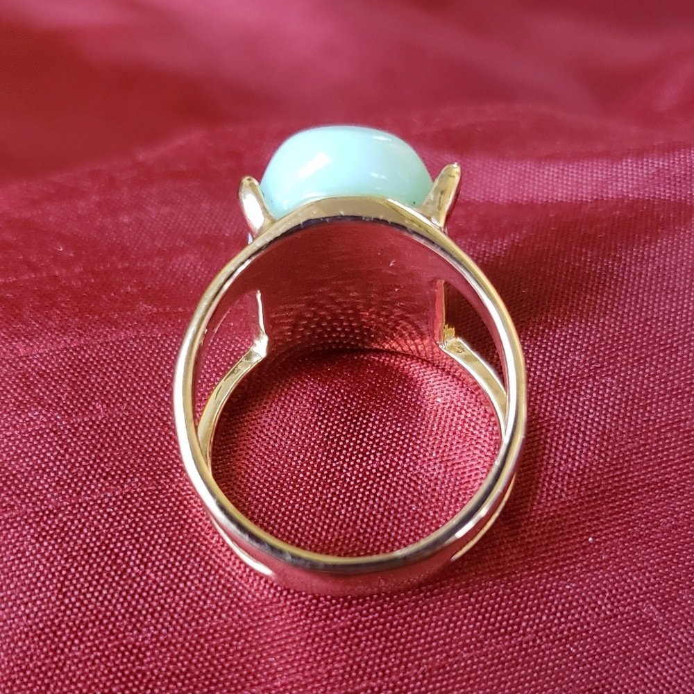 Pastel Blue Statement Ring - Picture 3 of 3